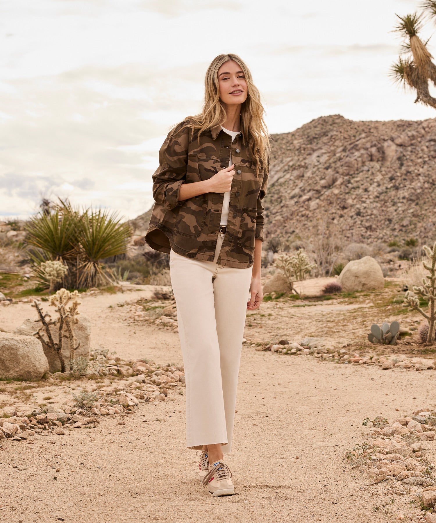Ellie Camo Jacket