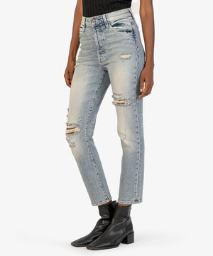 Rosa High Rise Vintage Crop Straight Leg