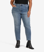 Rachael High Rise Fab Ab Mom Raw Hem Main Image