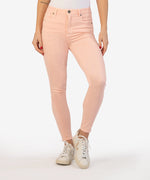 Connie High Rise Fab Ab Ankle Skinny (carnation) Main Image