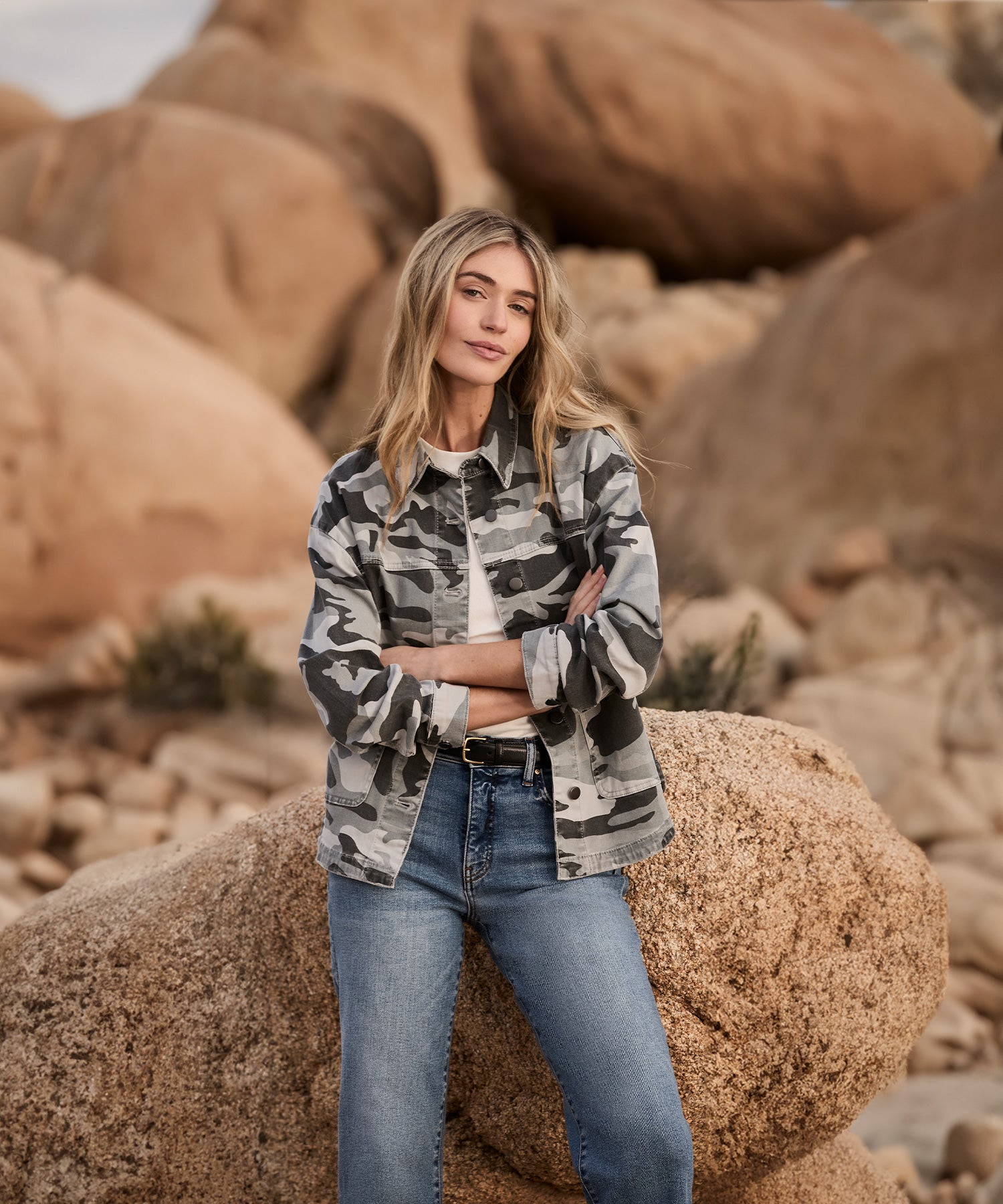 Ellie Camo Jacket