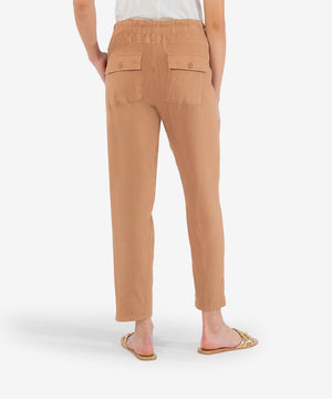 Drawcord Linen Pant
