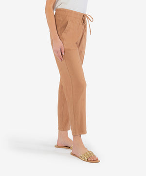 Drawcord Linen Pant