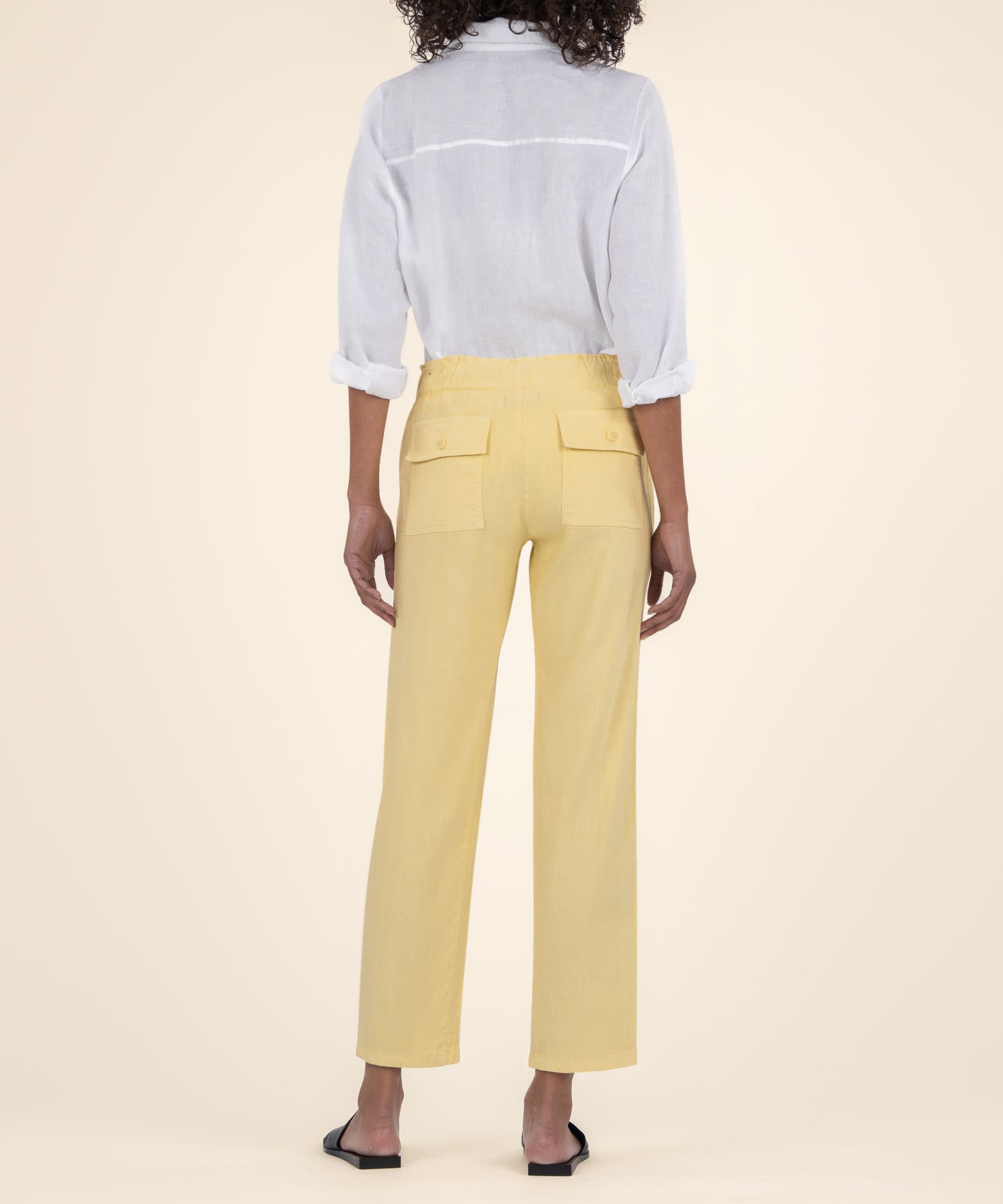 Rosalie Linen Drawstring Pant