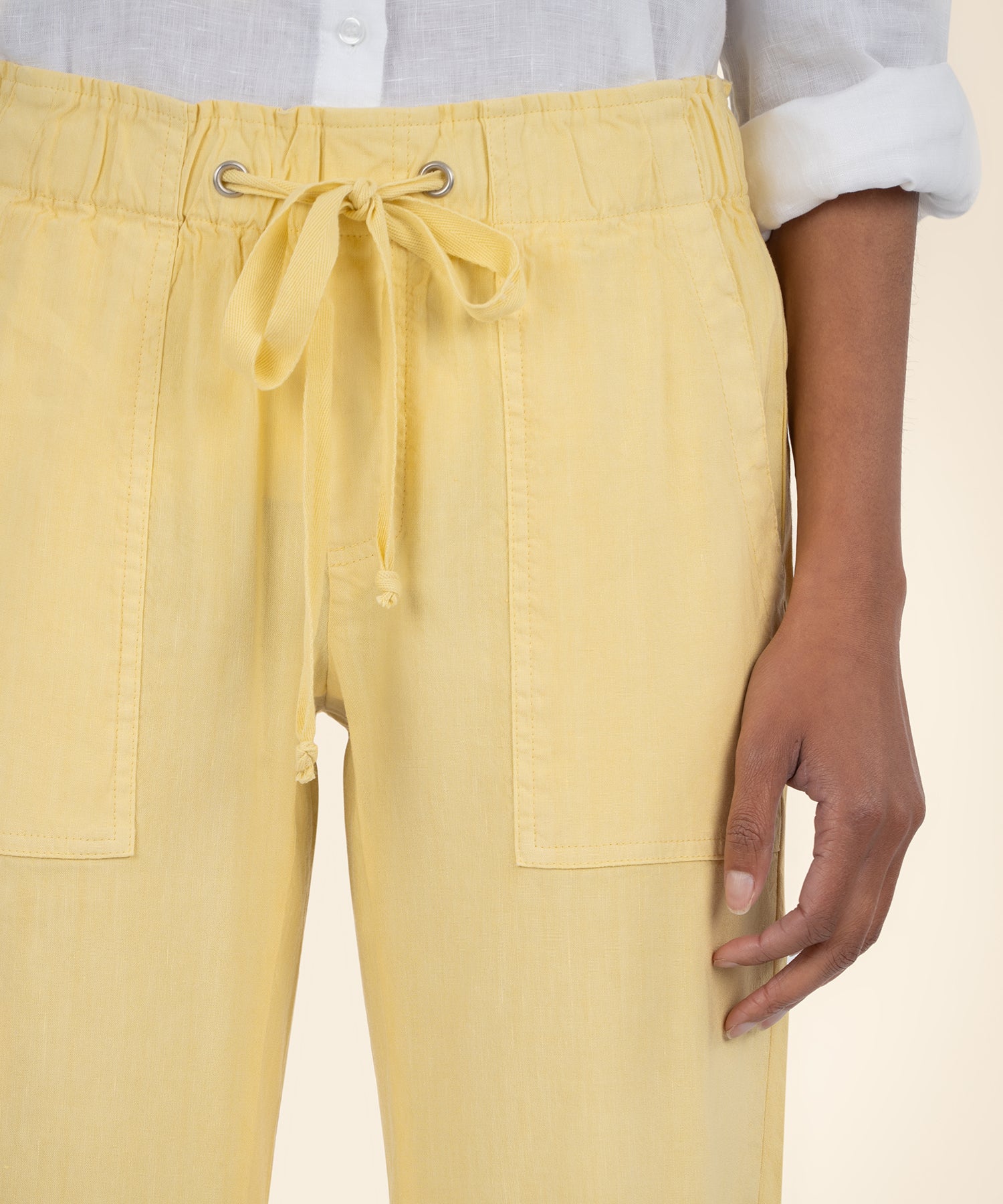Rosalie Linen Drawstring Pant