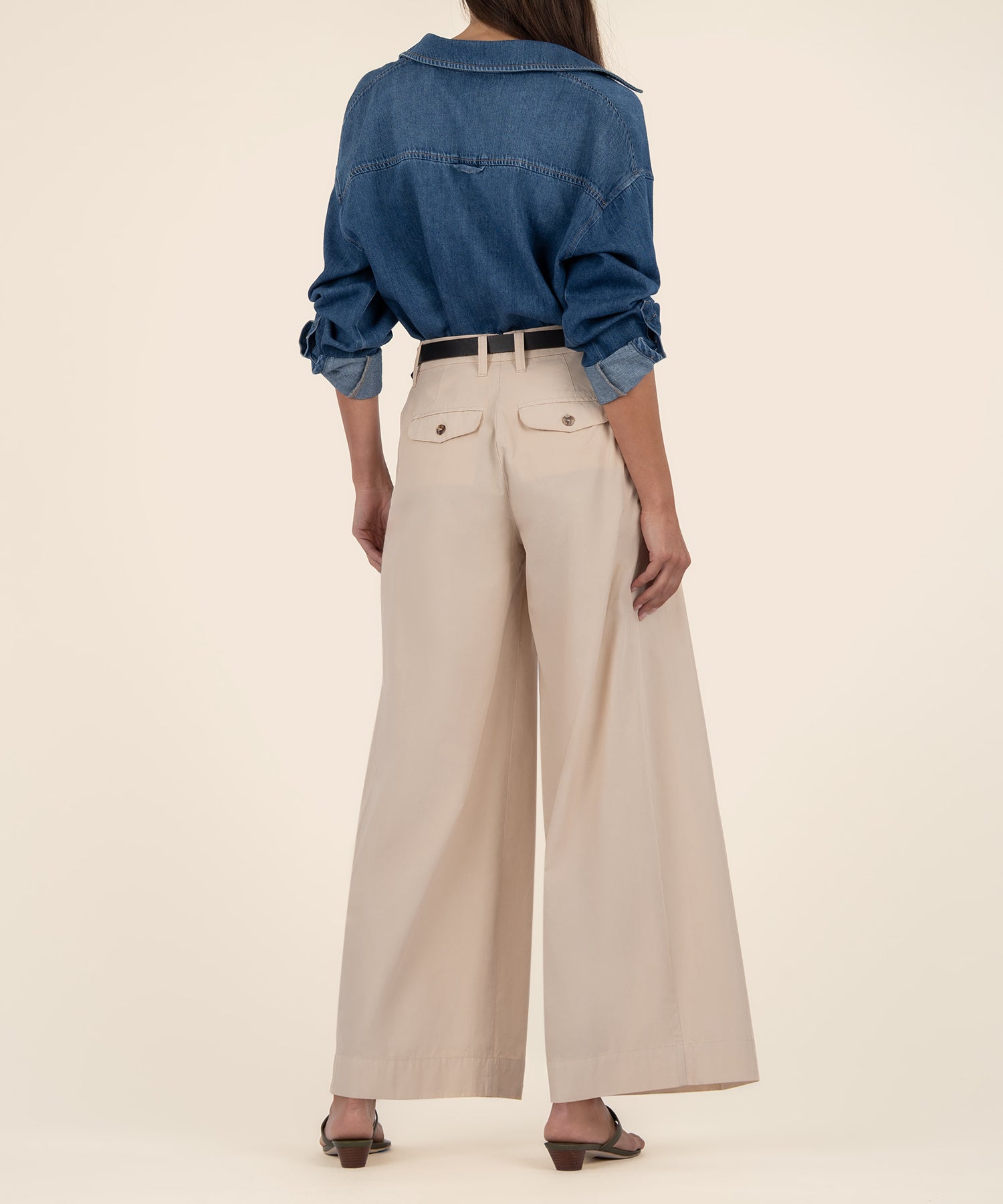 Elisa High Rise Wide Leg