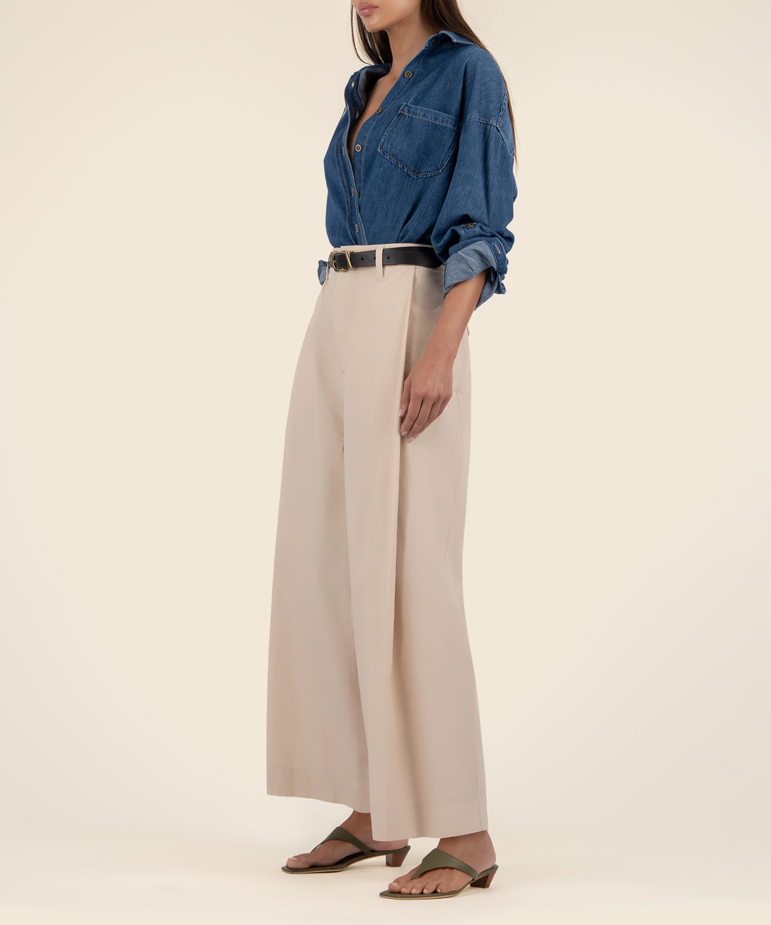 Elisa High Rise Wide Leg