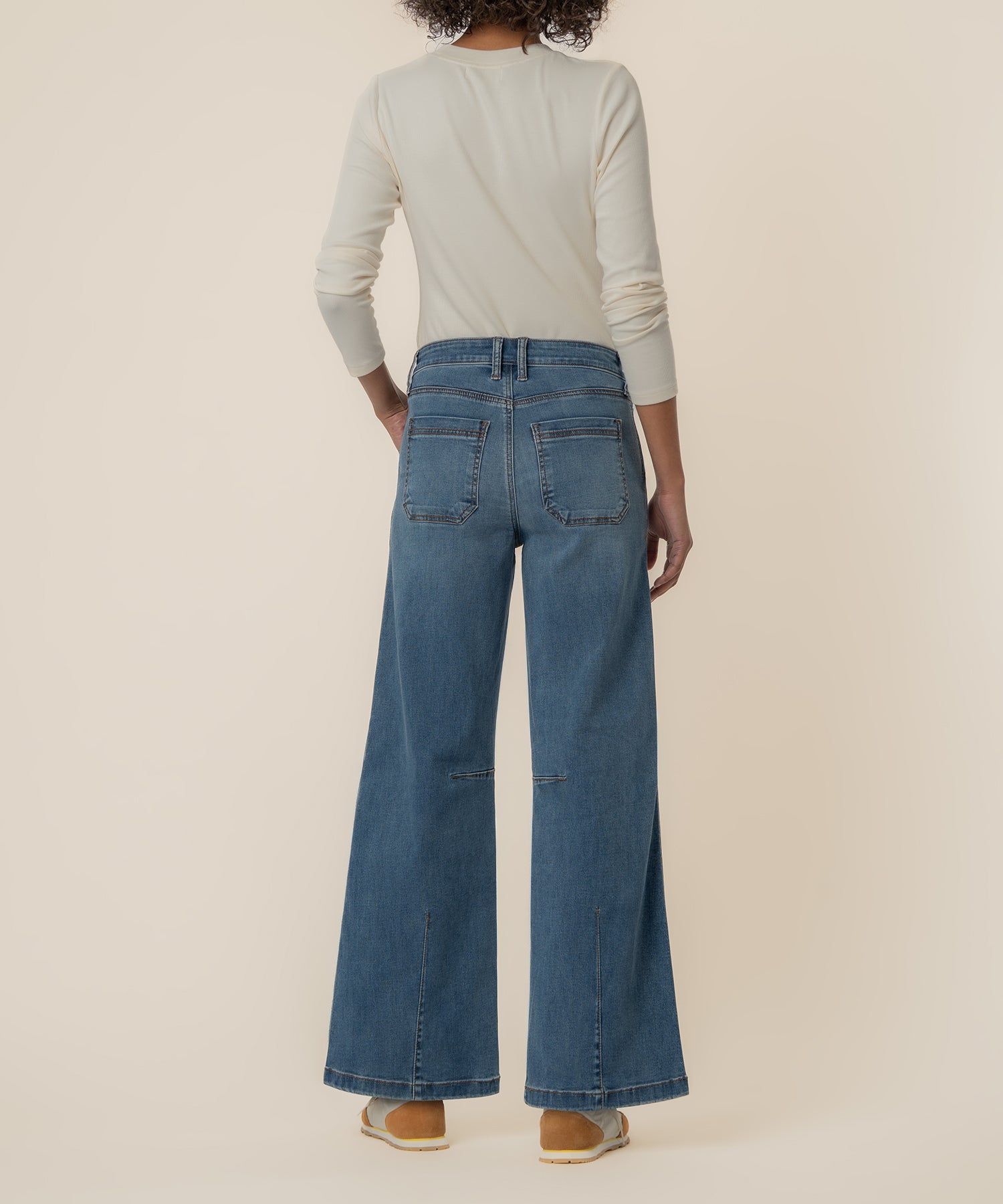 Meg High Rise Wide Leg Long Inseam