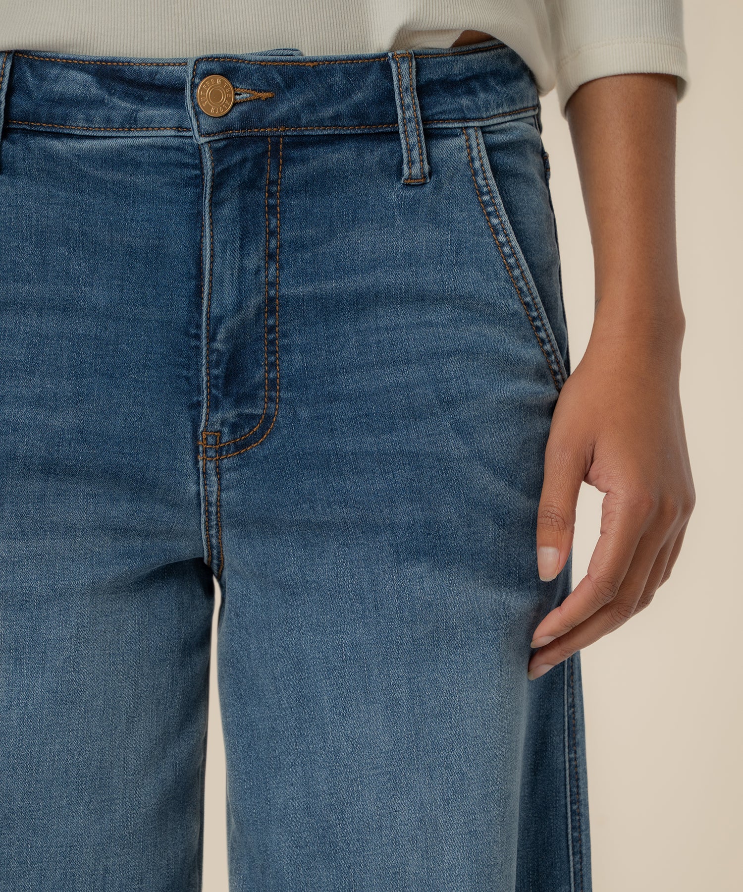 Meg High Rise Wide Leg Long Inseam