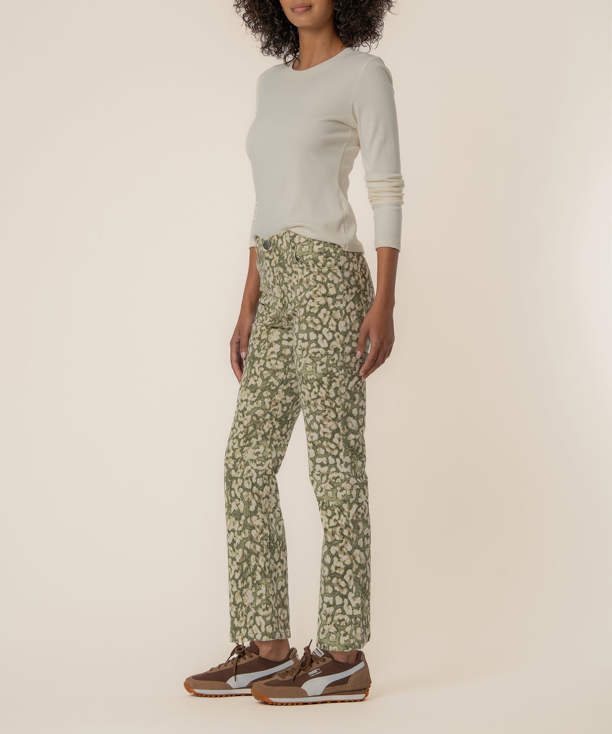 Kelsey High Rise Ankle Flare