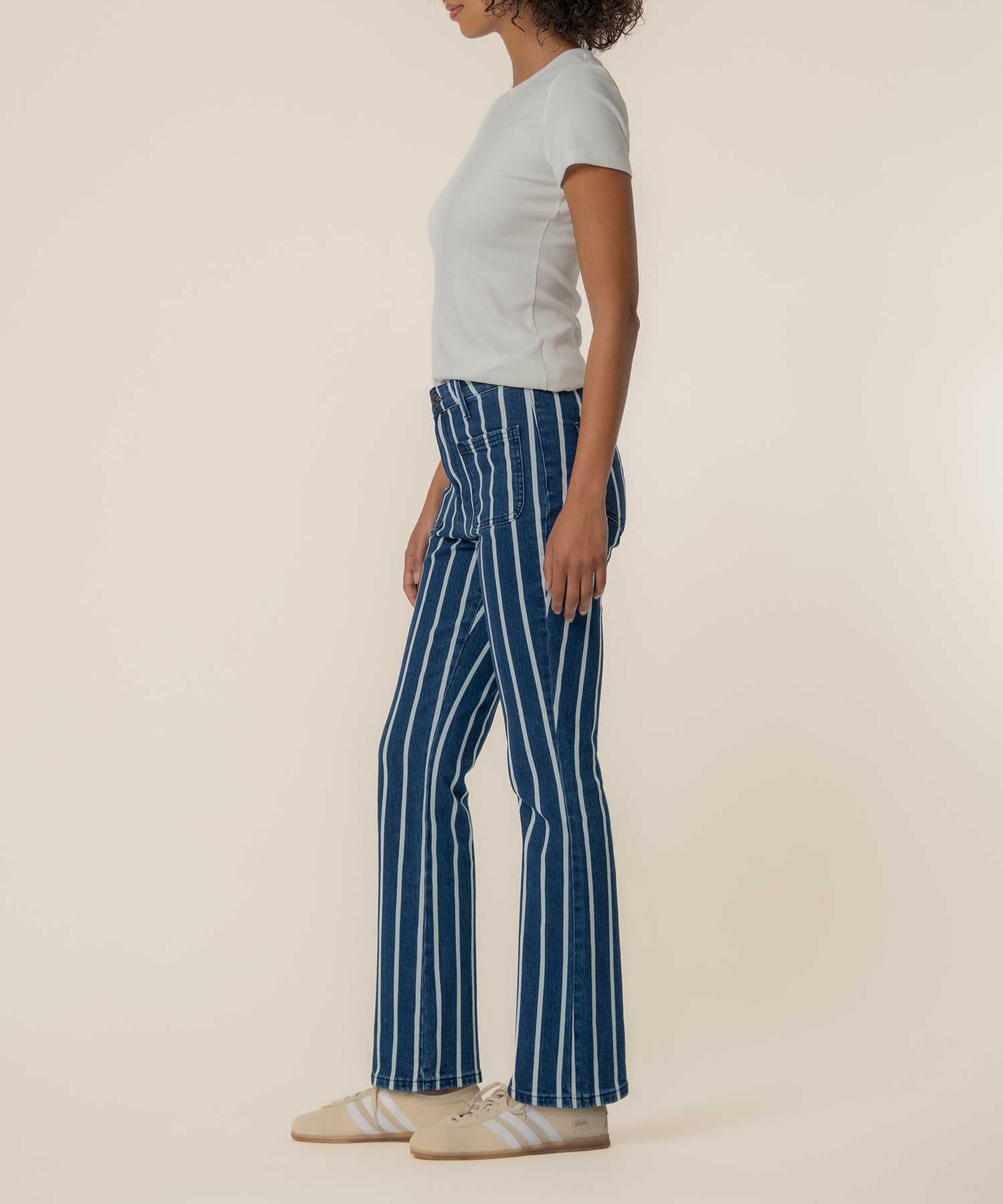Kelsey High Rise Ankle Flare