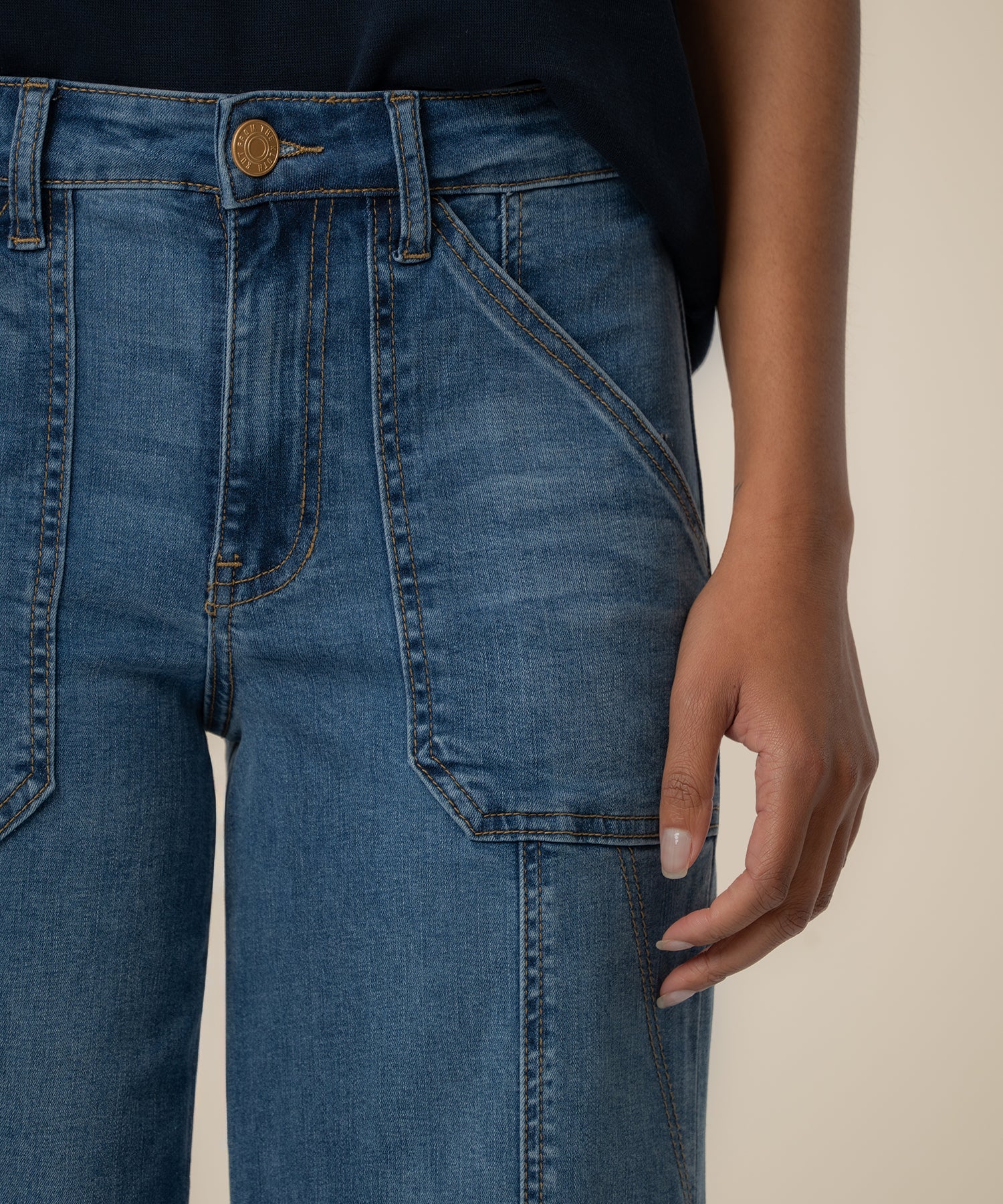 Jodi High Rise Straight Leg