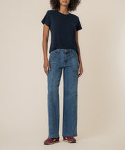 Jodi High Rise Straight Leg