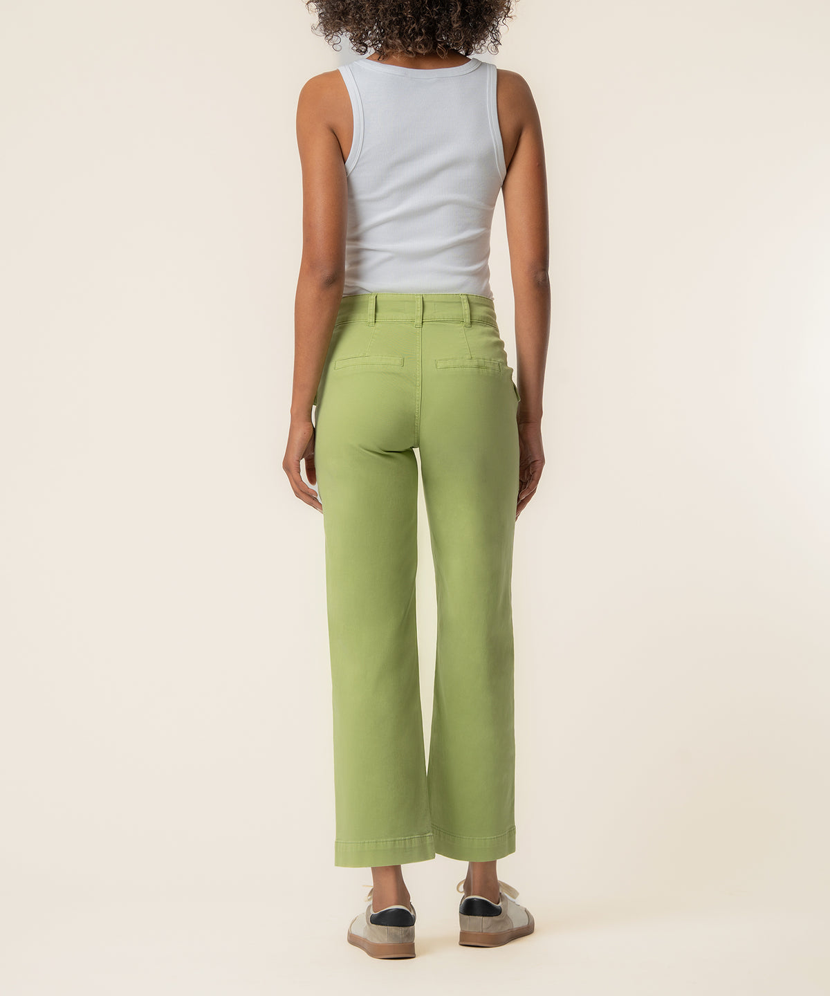 Charlotte Twill High Rise Wide Leg