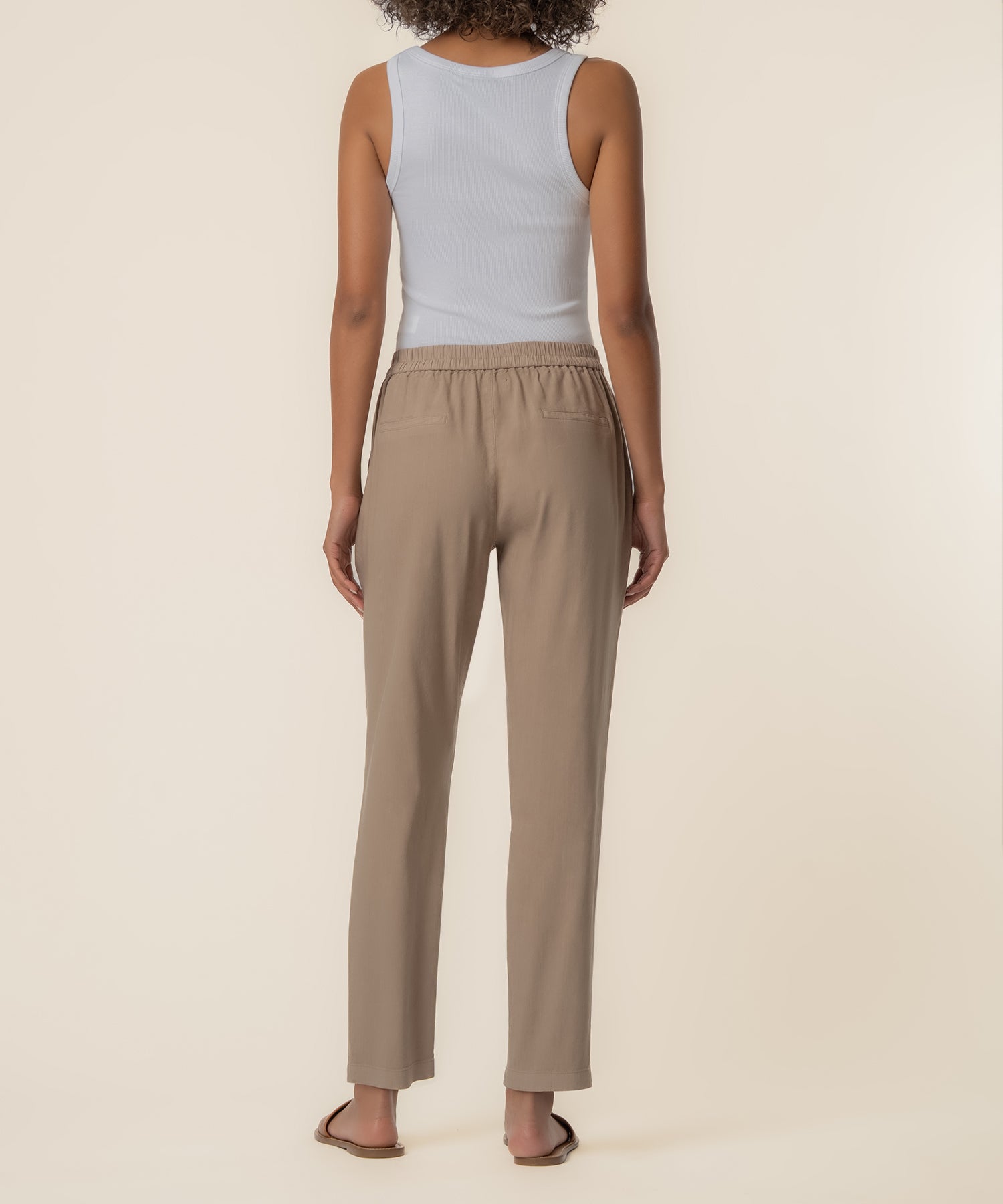 Rosalie Linen Tapered Pant