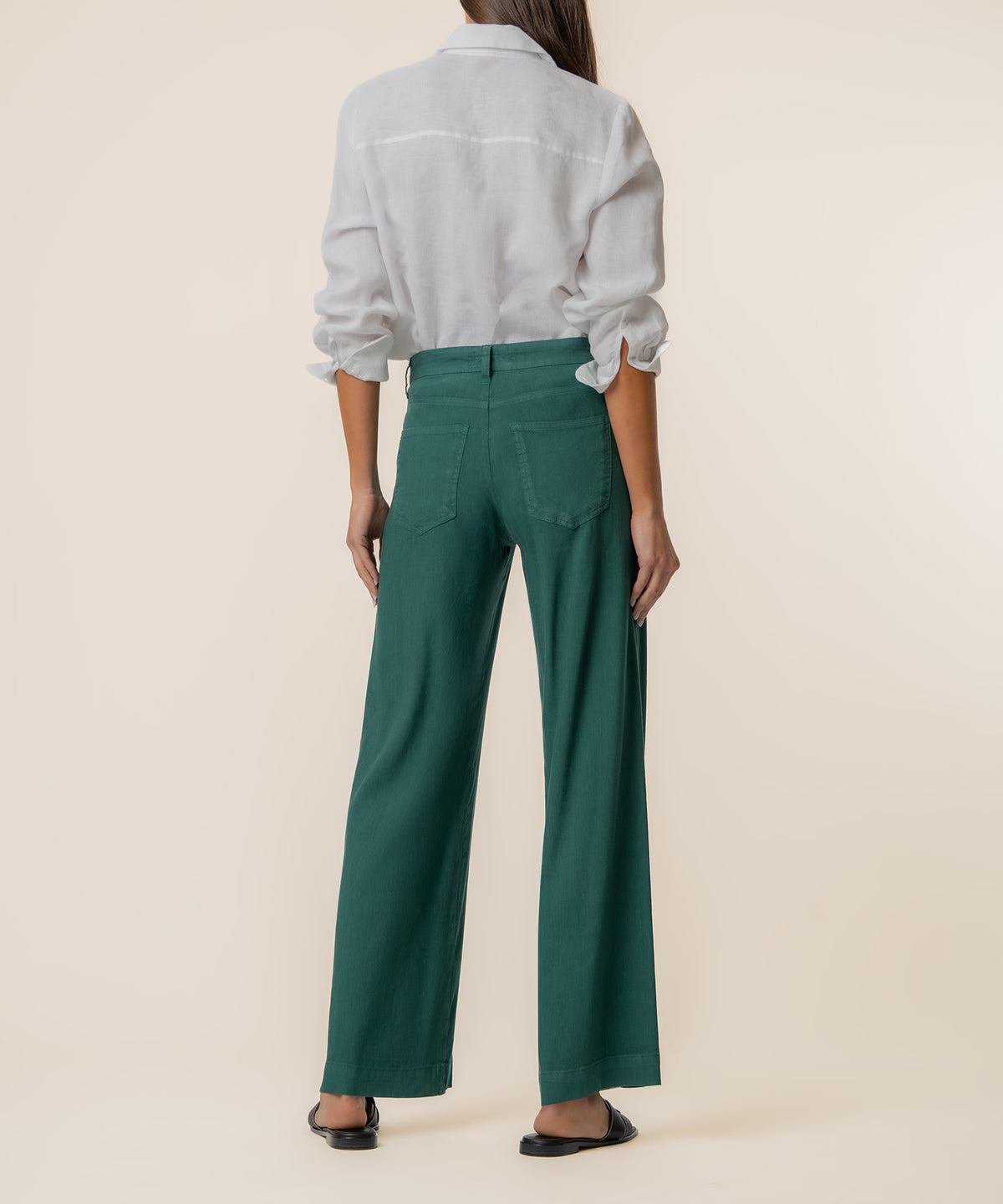 Meg- High Rise Wide Straight Leg