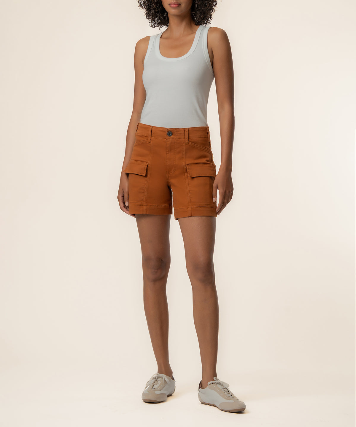 Jane Twill High Rise Short