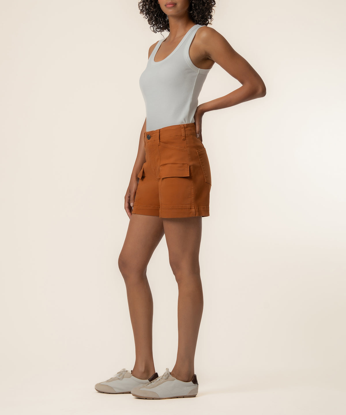 Jane Twill High Rise Short