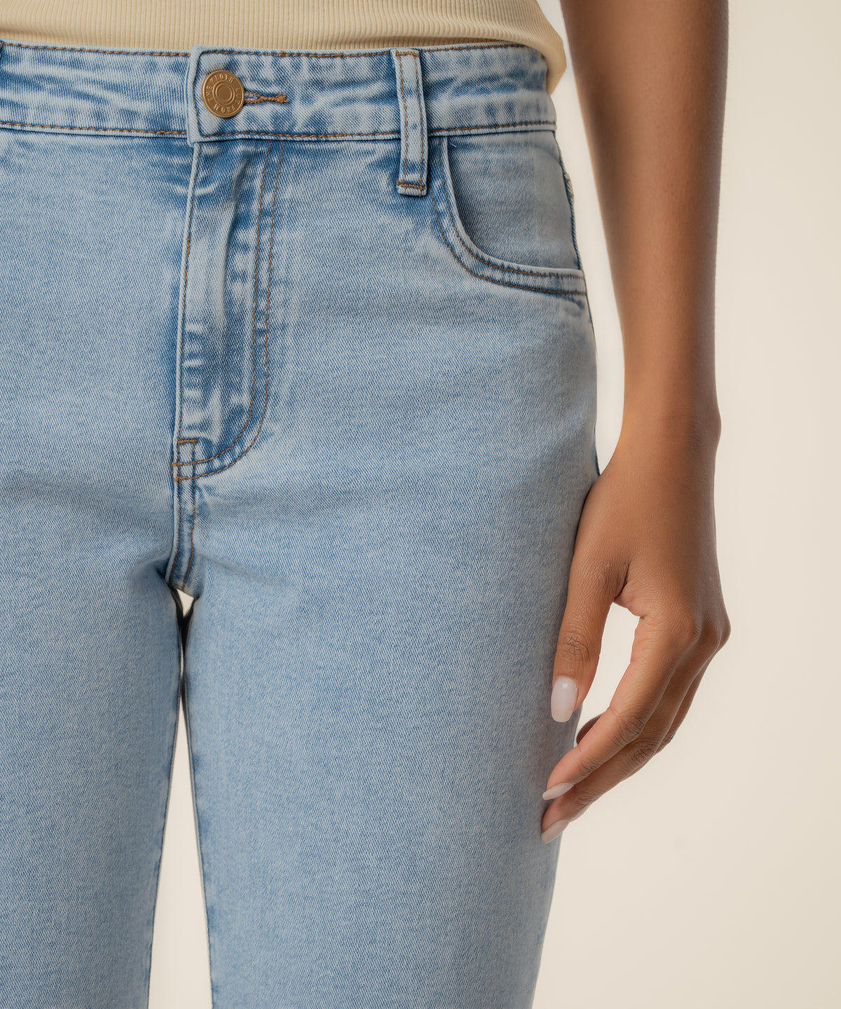Kelsey High Rise Ankle Flare
