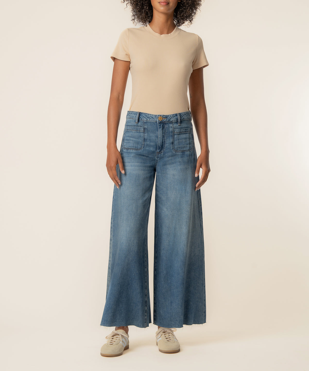 Blake High Rise Crop Super Wide