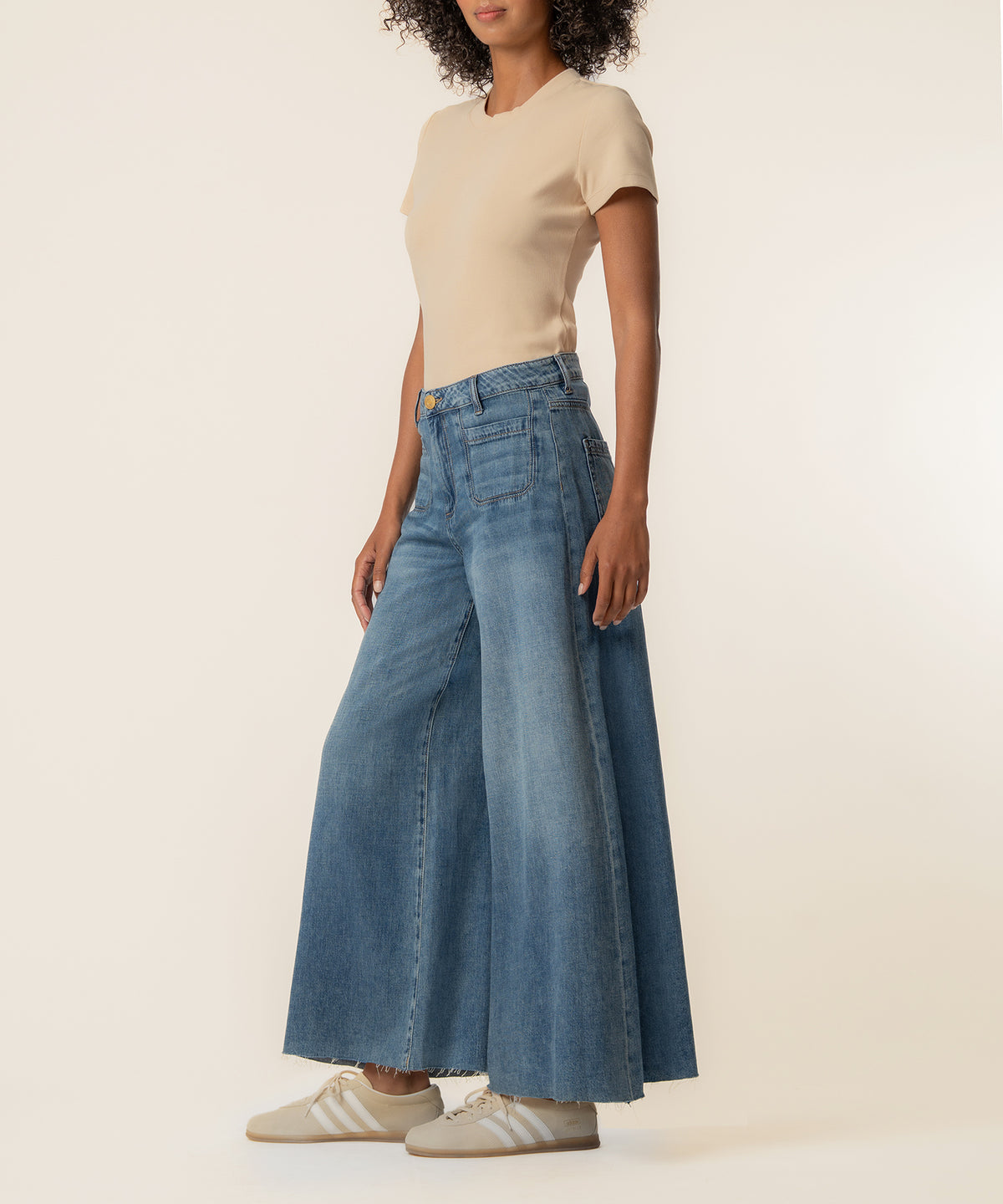 Blake High Rise Crop Super Wide