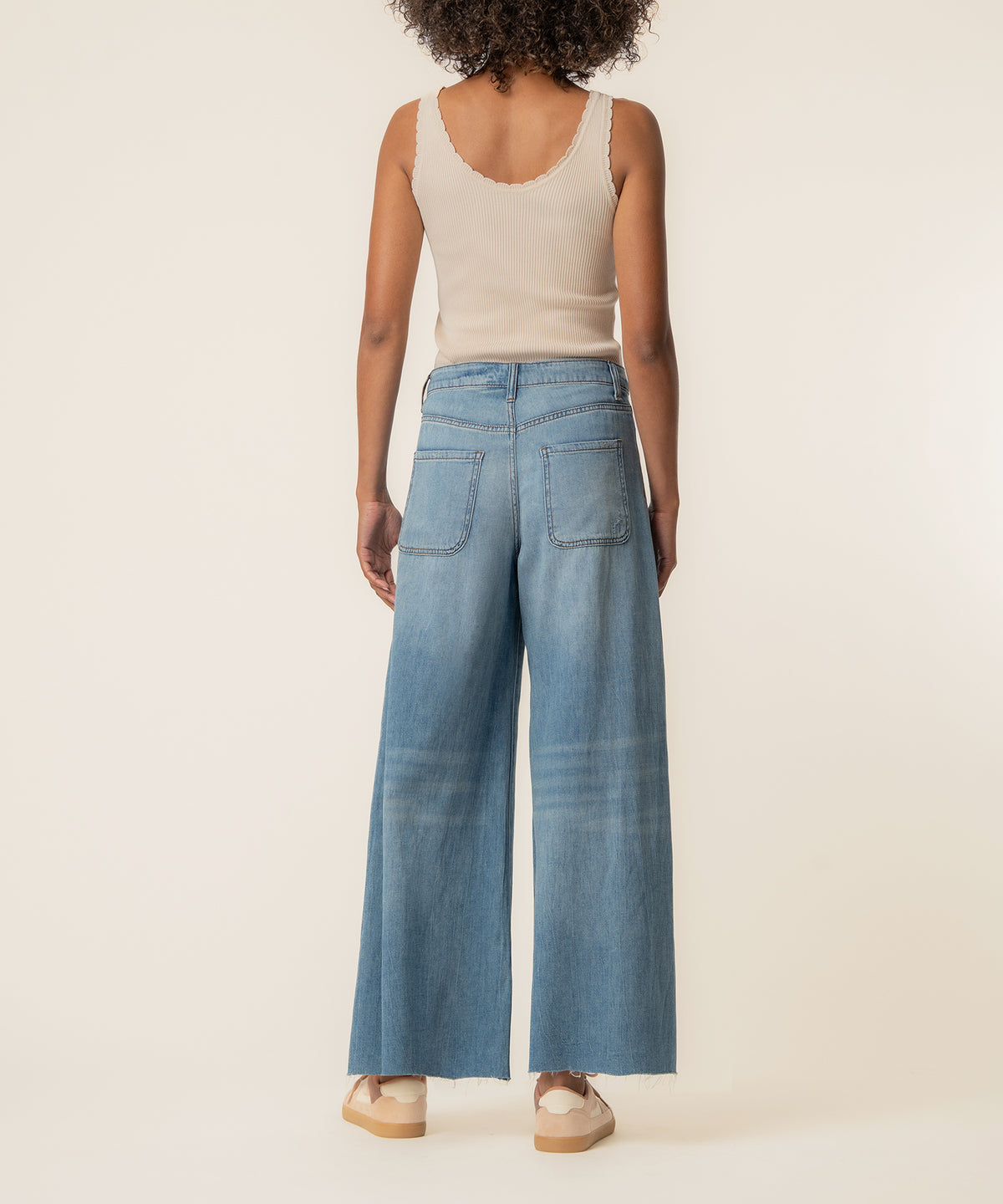 Blake High Rise Crop Super Wide Leg