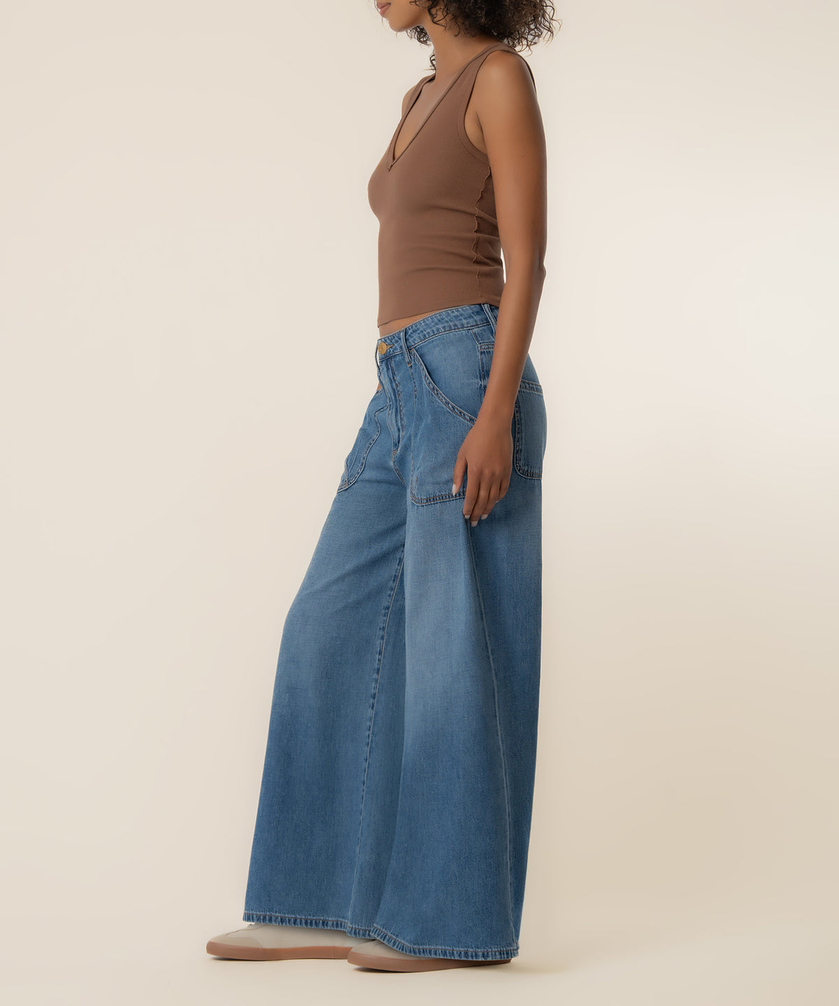Blake High Rise Super Wide Leg