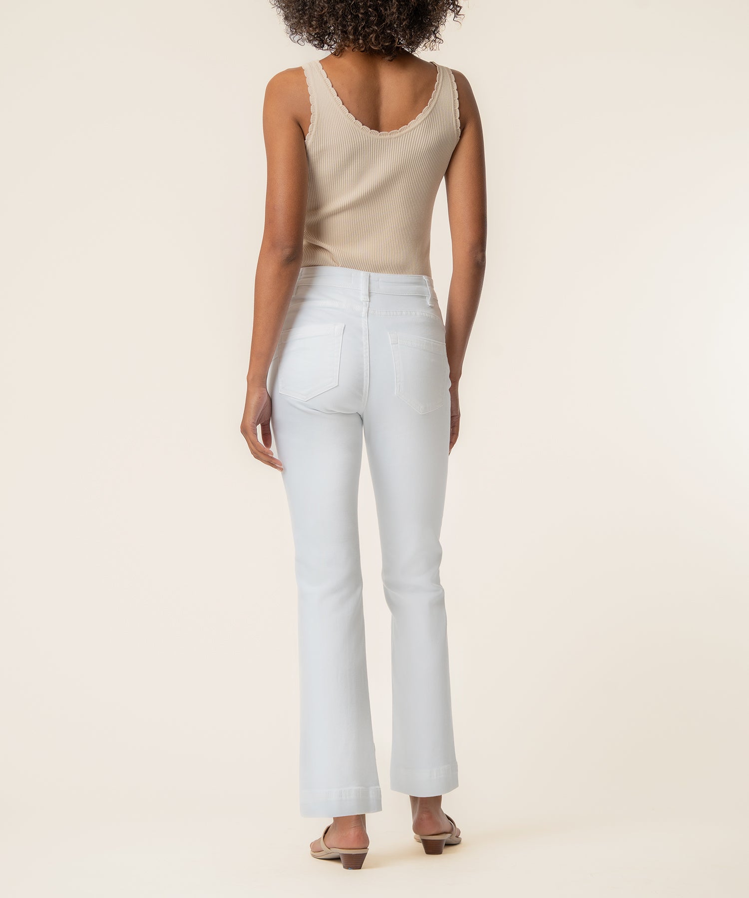 Kelsey Twill High Rise Flare