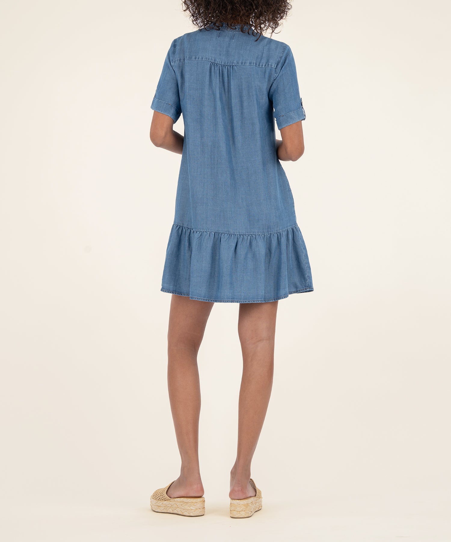 Chambray Denim Dress