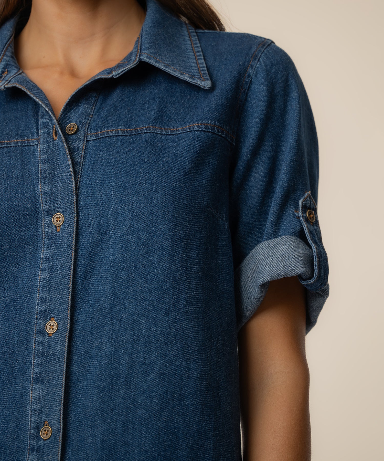 Eliza Denim Dress