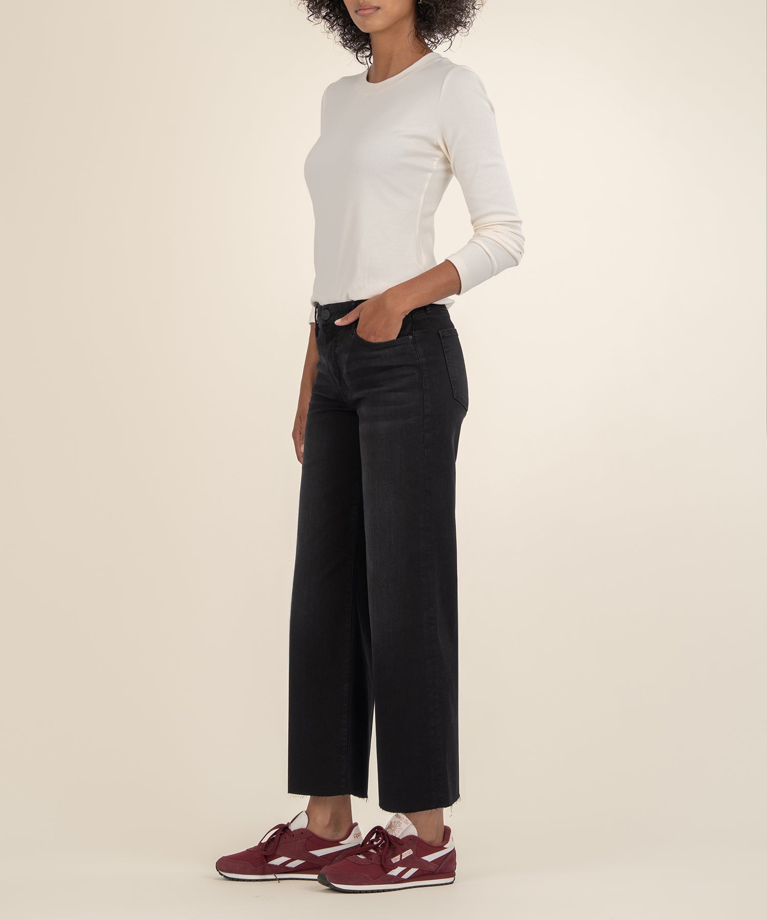 Meg High Rise Wide Leg, Petite