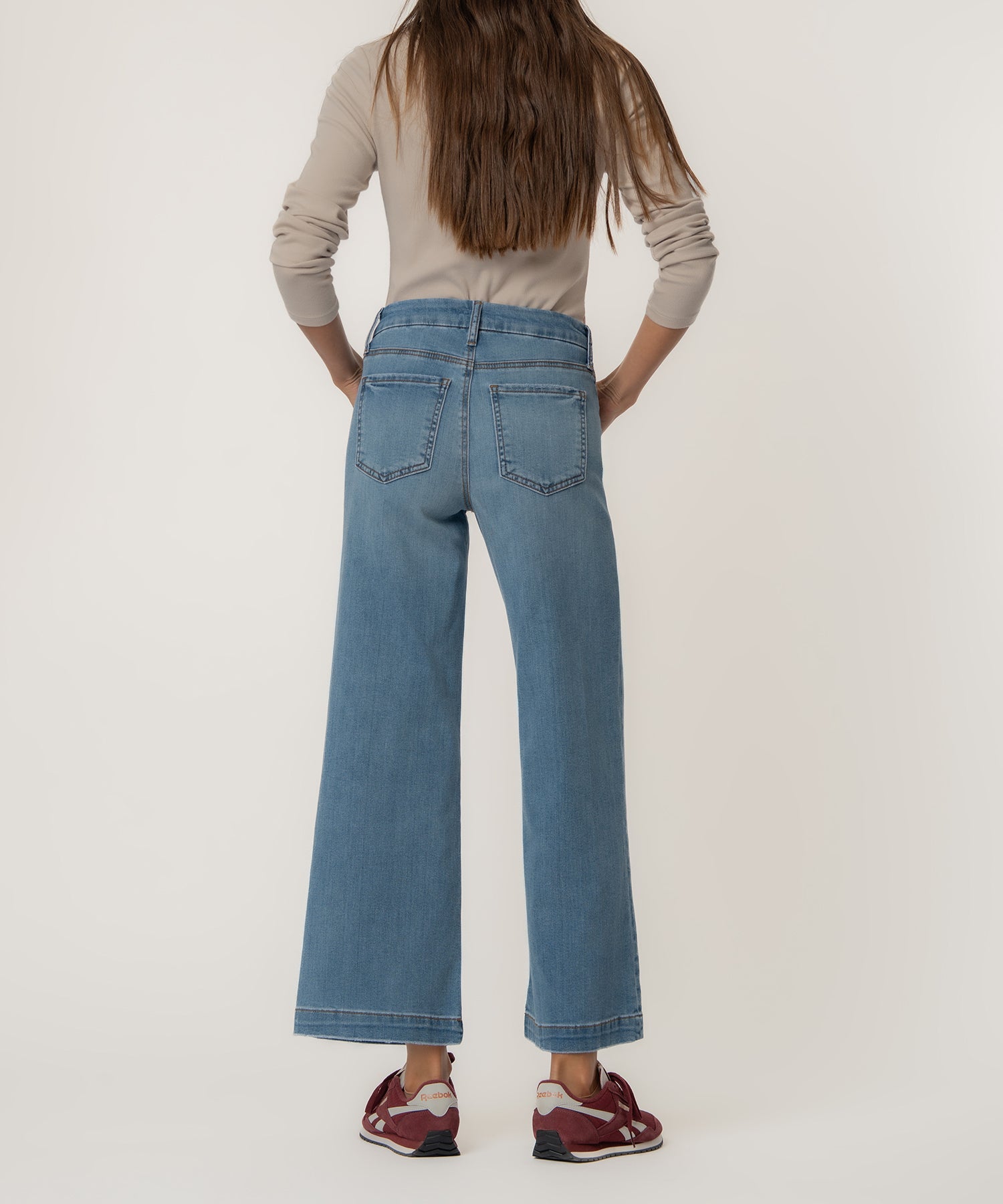 Meg High Rise Wide Leg, Petite