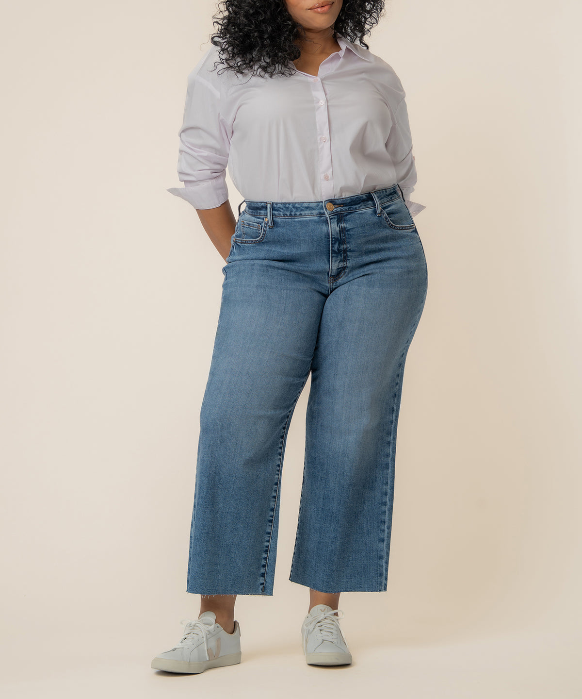 Charlotte High Rise Wide Leg, Plus