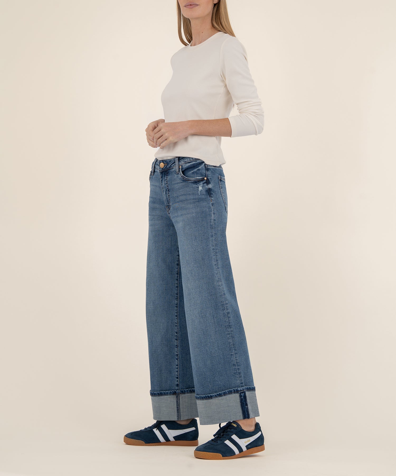Meg High Rise Wide Leg, Petite