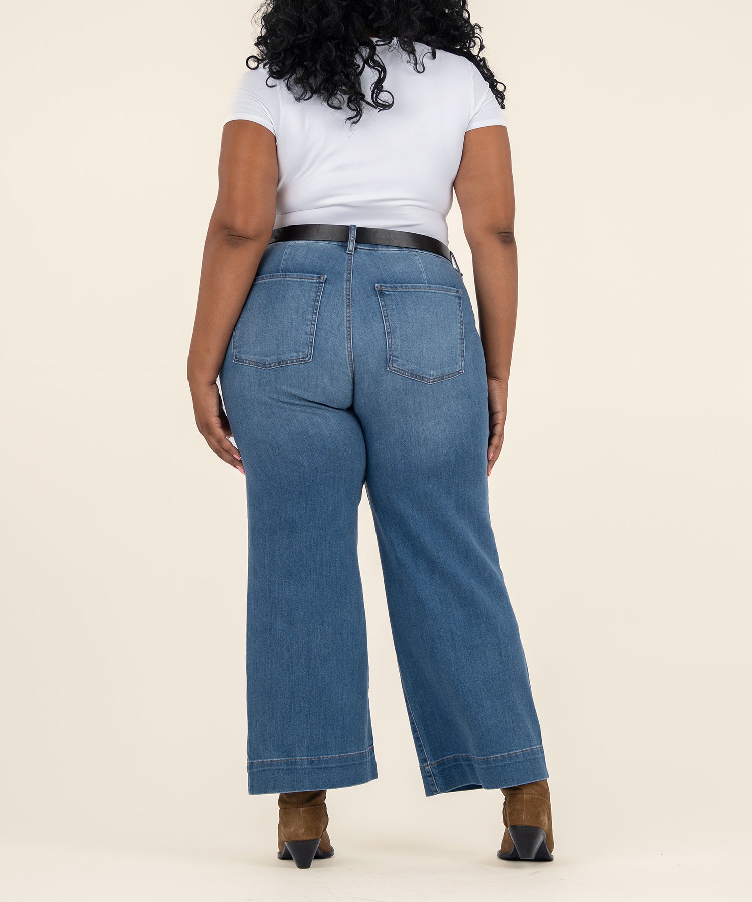 Meg High Rise Wide Leg, Plus