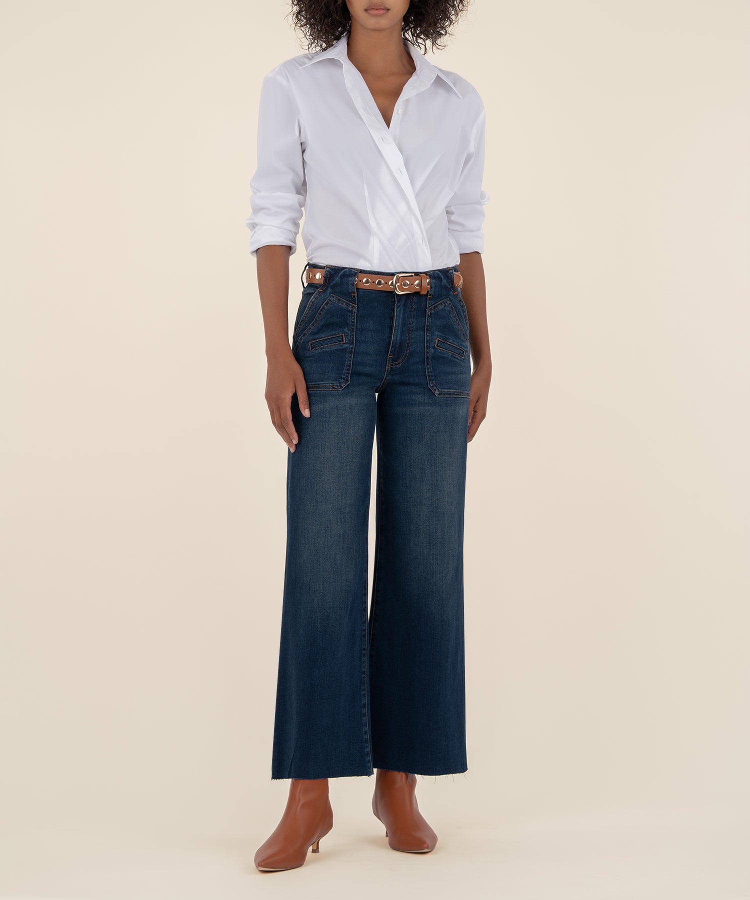 Meg High Rise Wide Leg