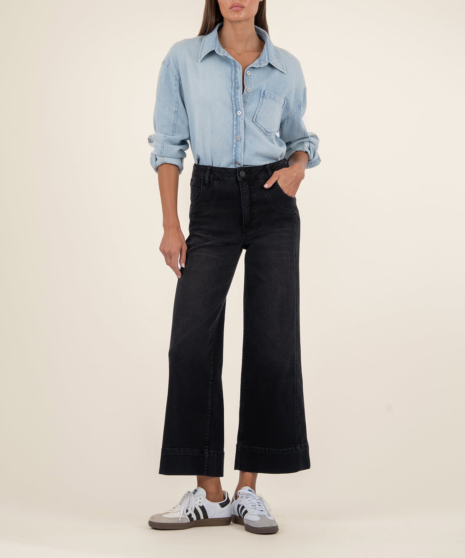 Meg High Rise Wide Leg