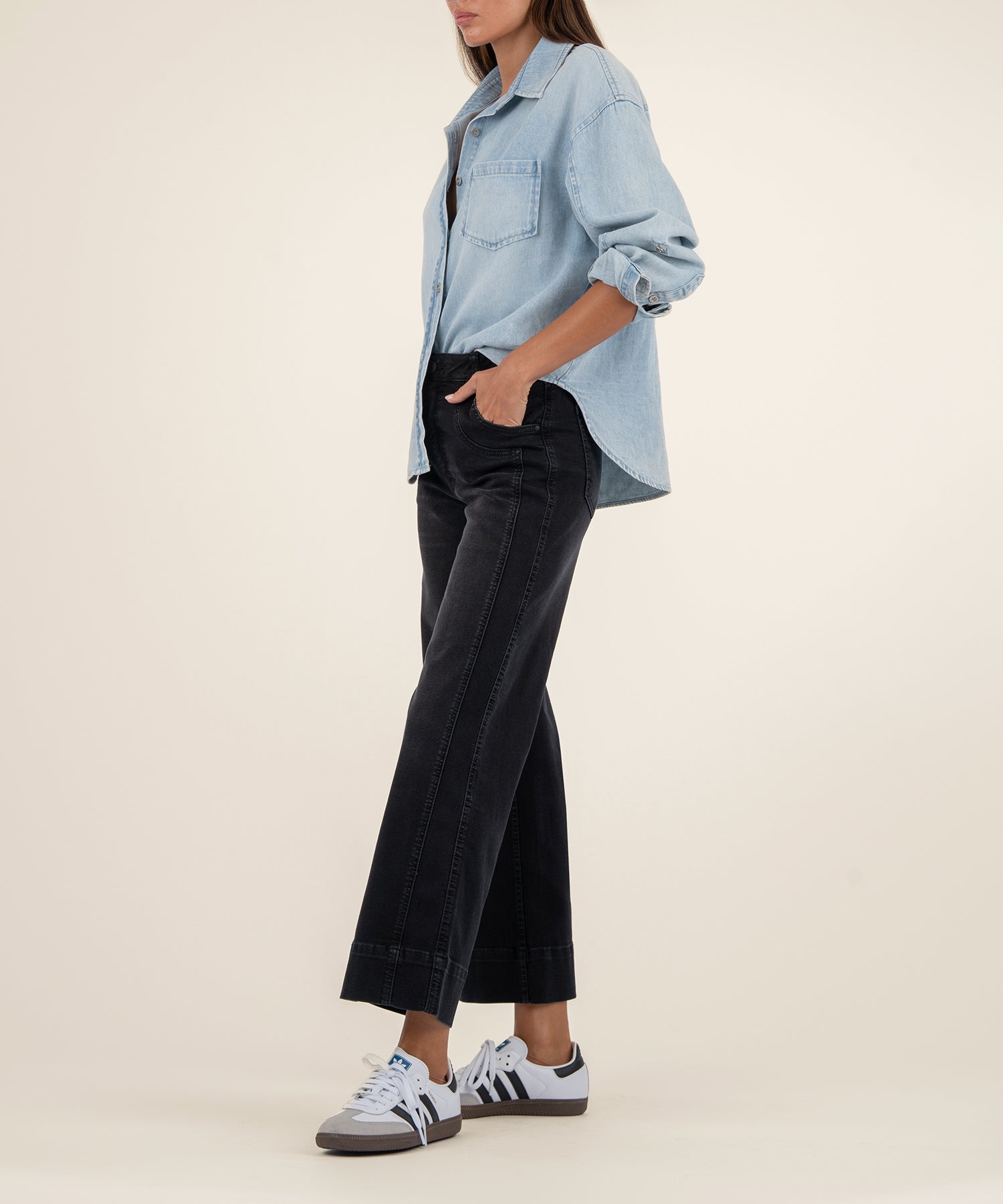Meg High Rise Wide Leg