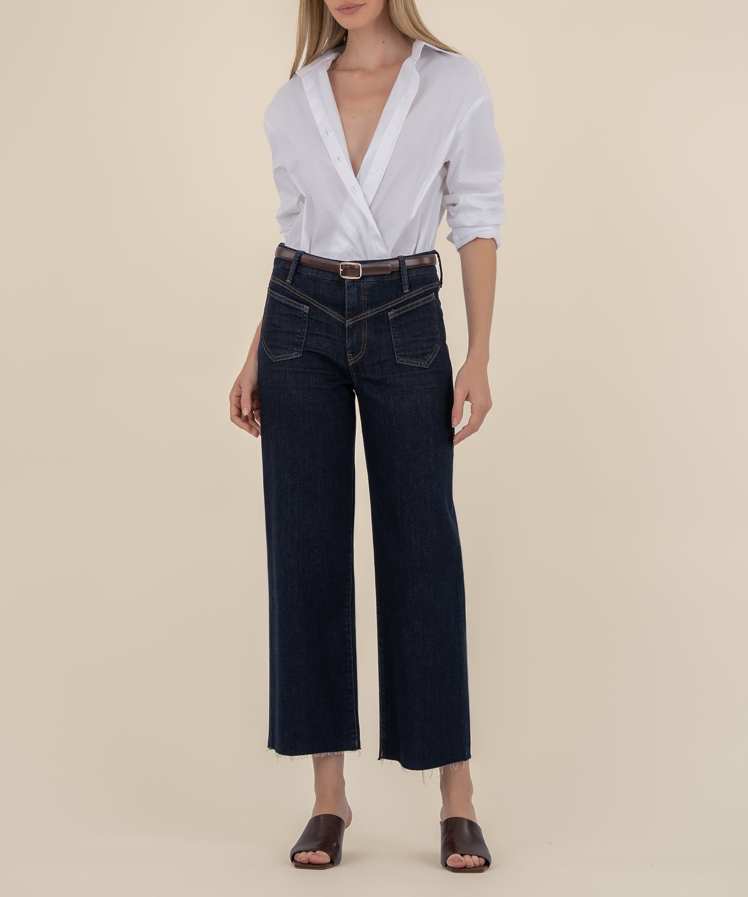 Charlotte High Rise Wide Leg, Petite