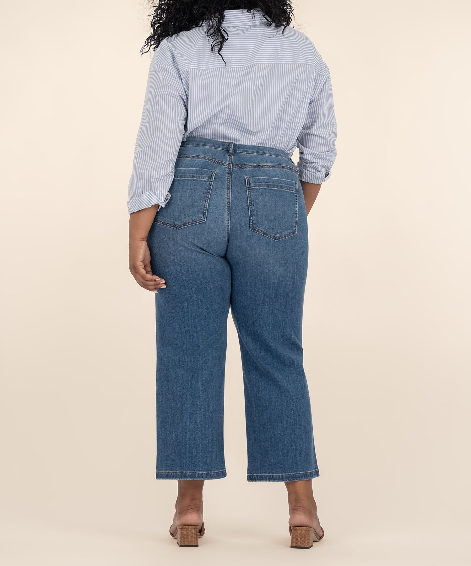 Charlotte High Rise Wide Leg, Plus