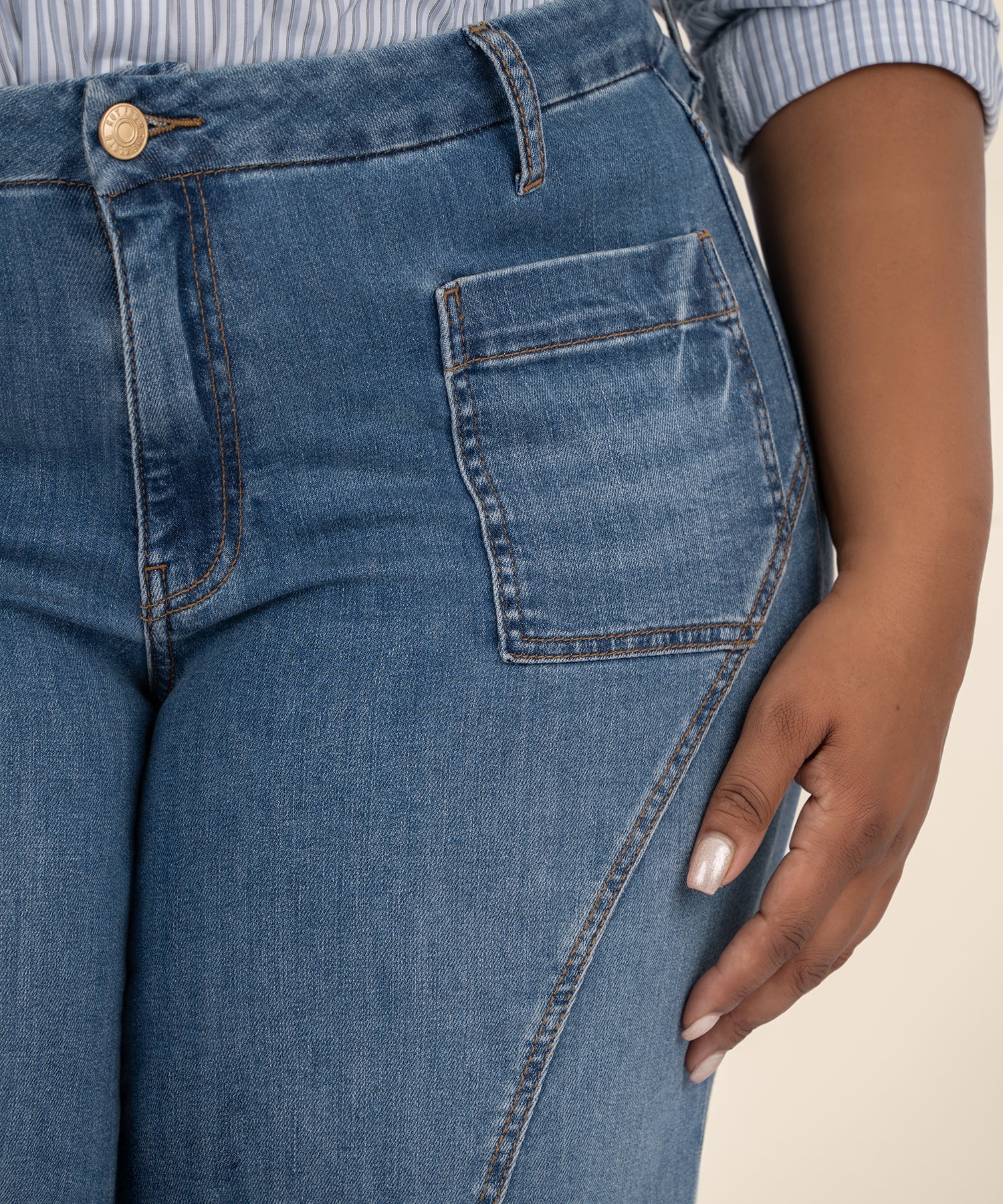 Charlotte High Rise Wide Leg, Plus