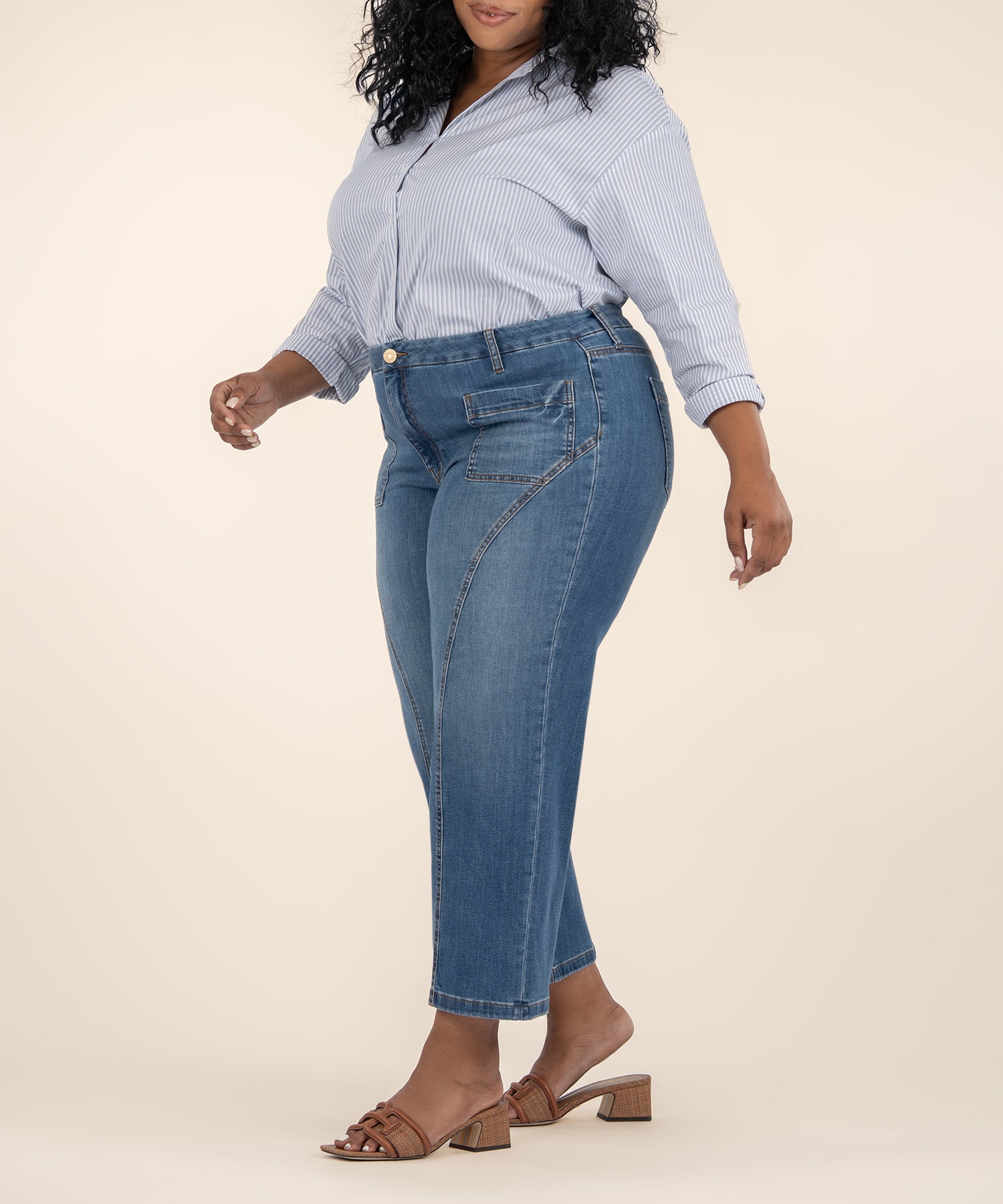 Charlotte High Rise Wide Leg, Plus