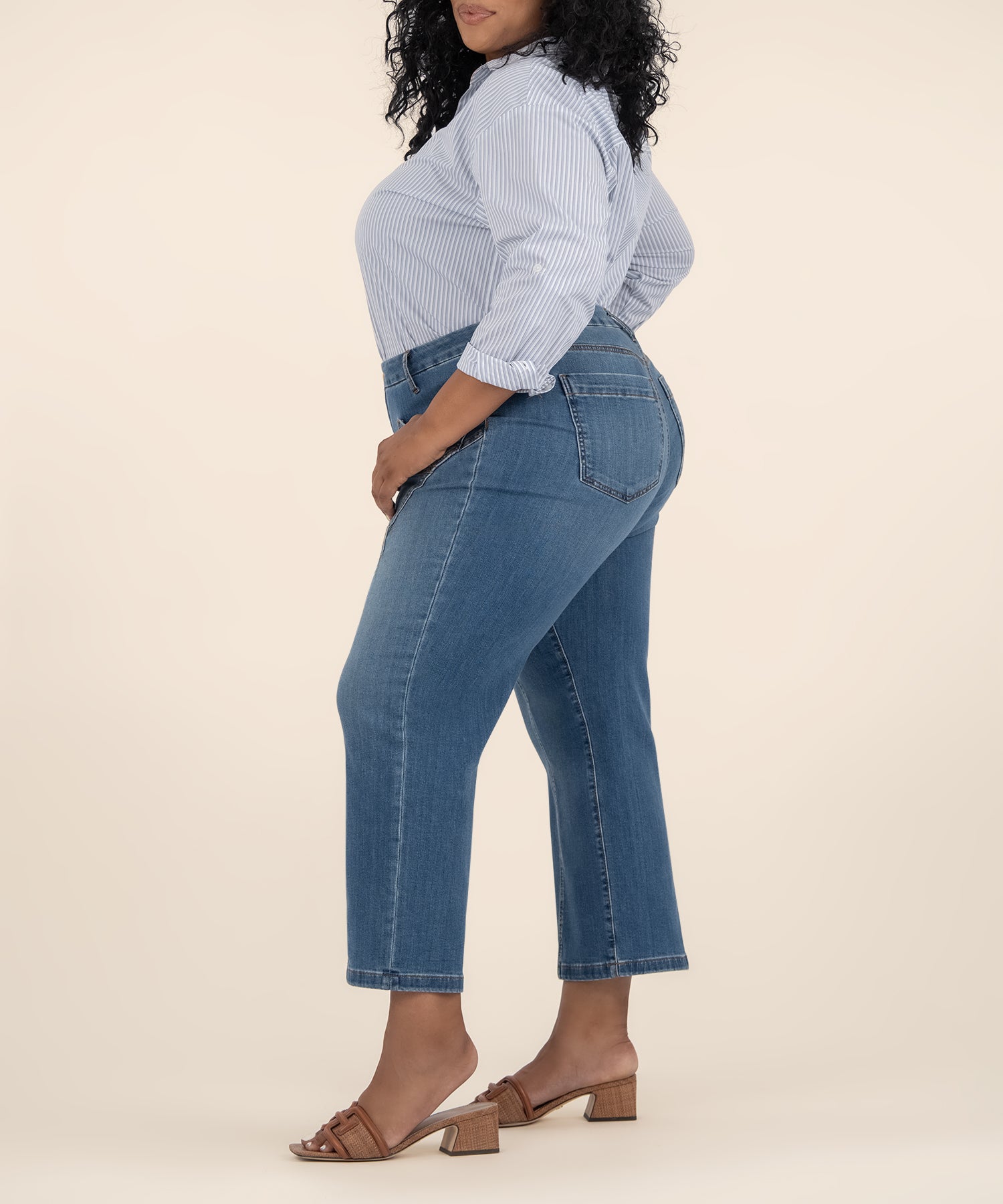 Charlotte High Rise Wide Leg, Plus