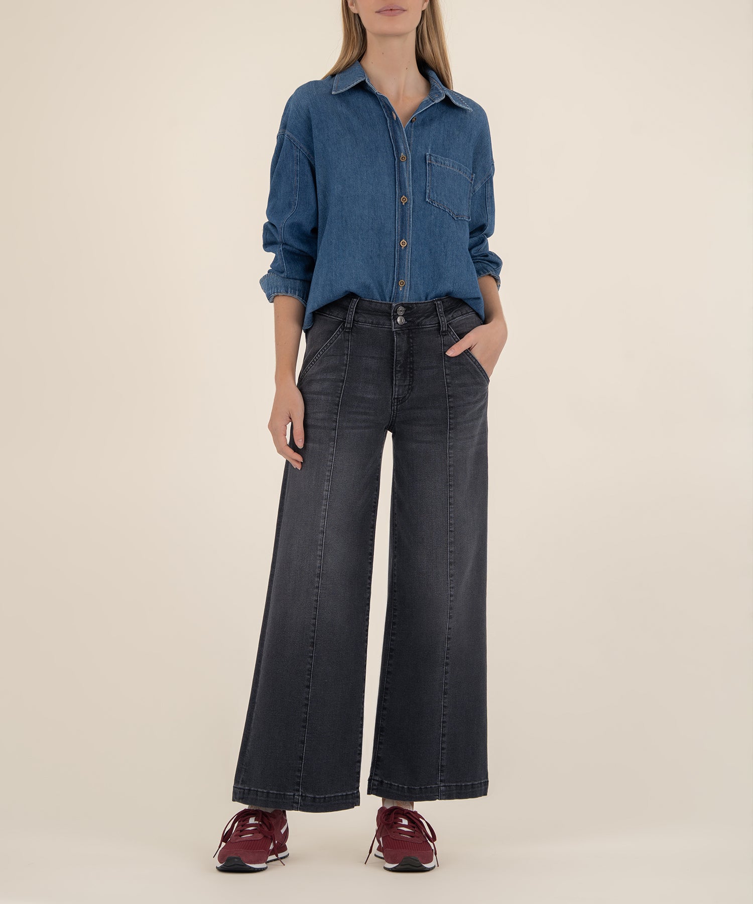 Meg High Rise Wide Leg