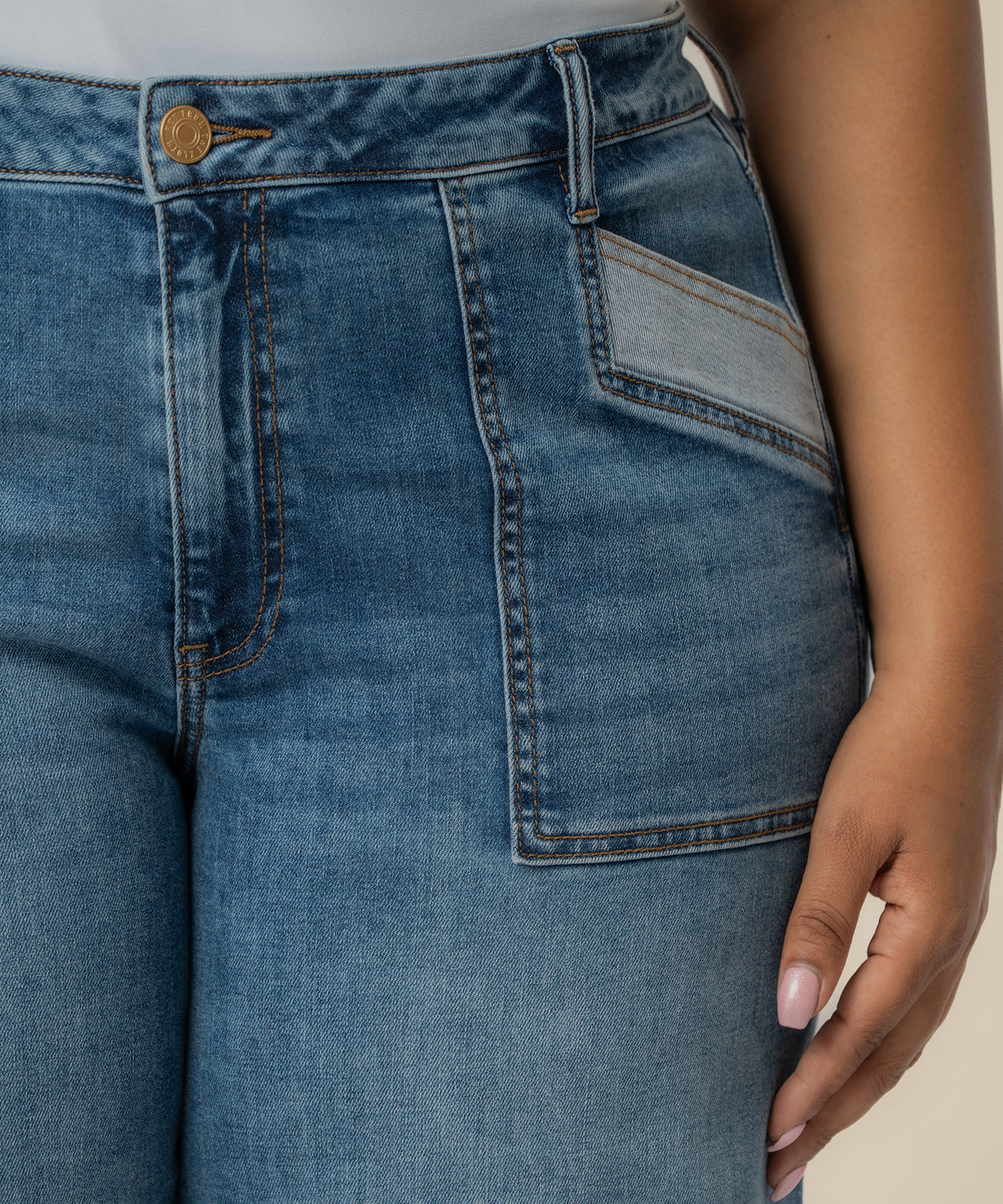 Meg High Rise Wide Leg, Plus