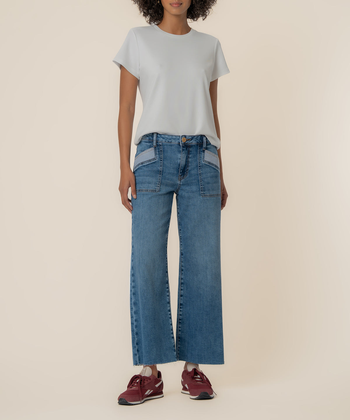 Meg High Rise Wide Leg, Petite