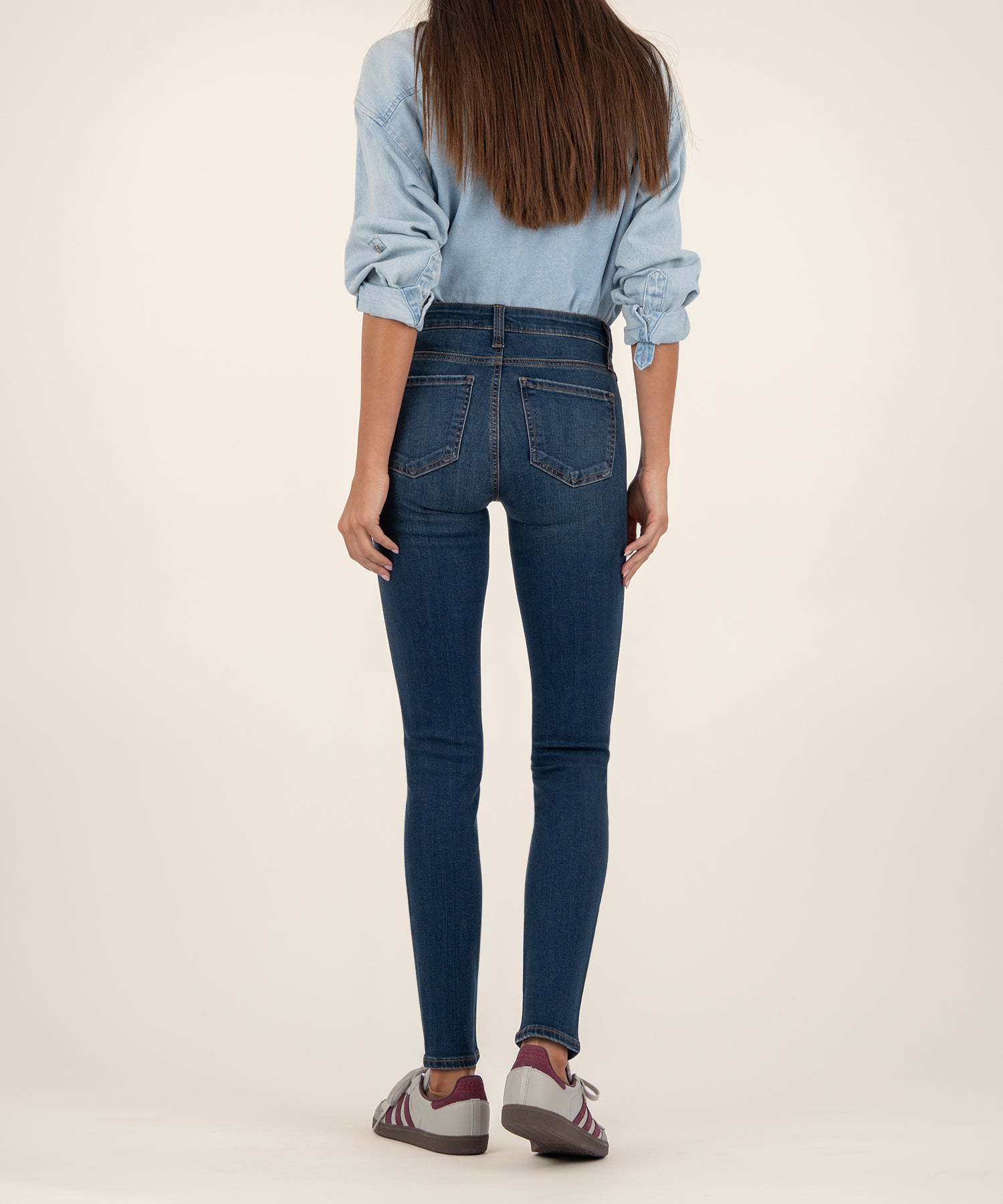 Mia Mid Rise Slim Fit Skinny