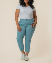 Amy Crop Straight Leg, Plus