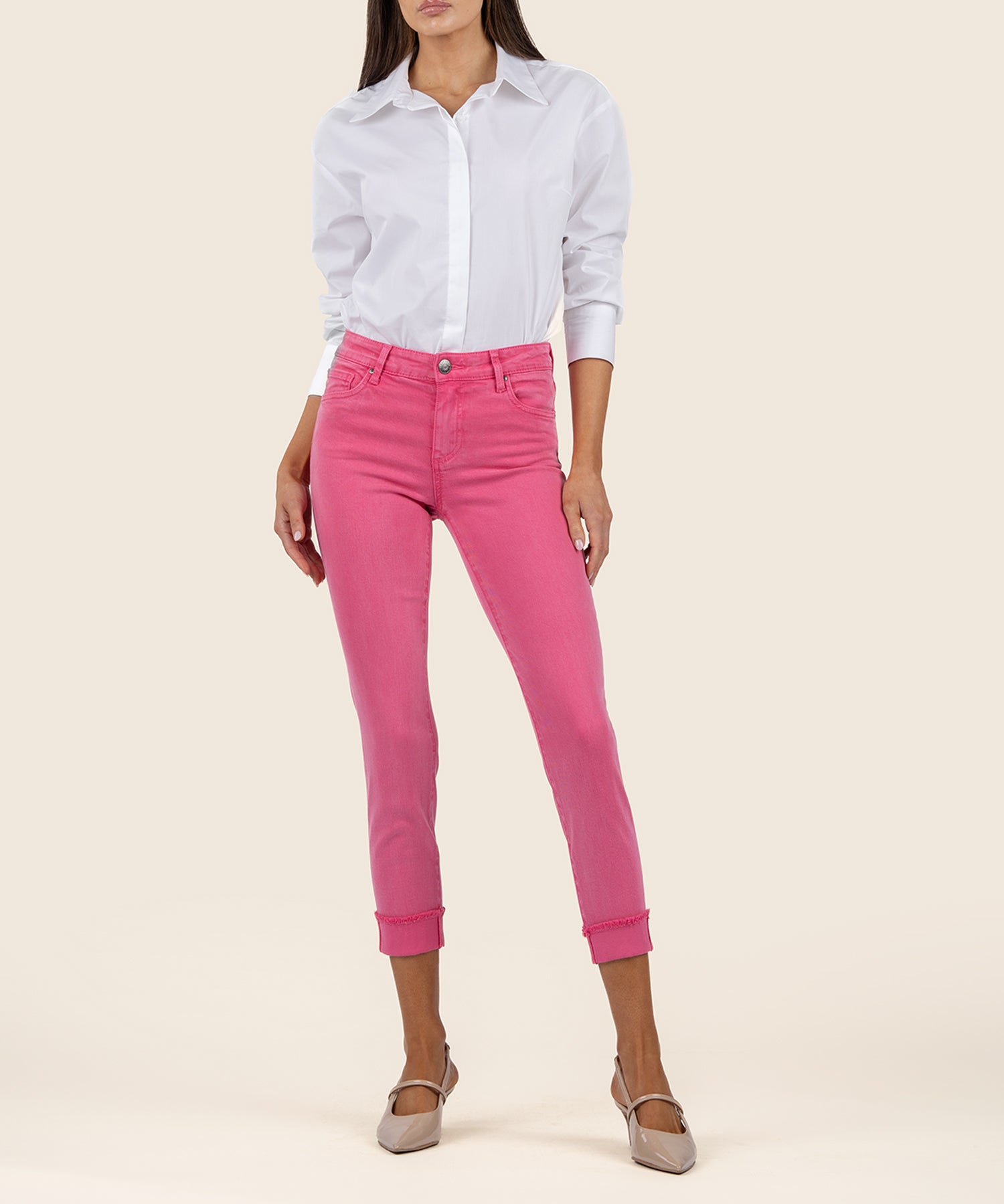 Amy Crop Straight Leg