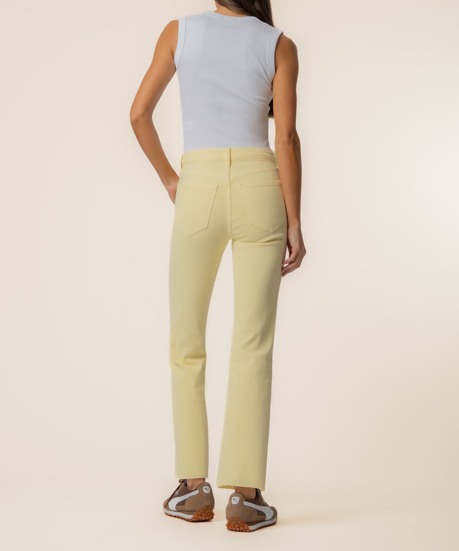 Kelsey High Rise Ankle  Flare